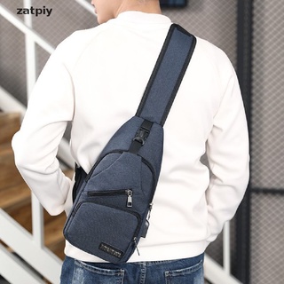zatpiy nylon cintura packs sling bag crossbody al aire libre hombro pecho picnic lona pack cl (9)
