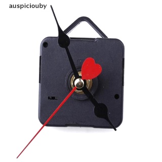 (auspiciouby) corazón rojo manos diy cuarzo reloj de pared mecanismo de movimiento piezas de reparación en venta (8)