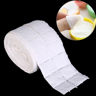 ffsdvbr 500pcs limpie esmalte de uñas gel removedor de papel almohadillas de algodón rollo de uñas arte limpiador herramienta *venta caliente
