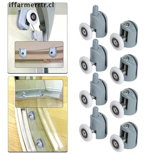 【iffarmerrtr】 8 pcs. Shower Door Rollers 25mm Roller Guide for Shower Cabinet Glass CL (2)