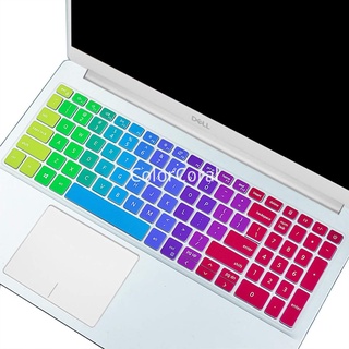 Colorcoral teclado cubierta para 2021 2020 Dell Vostro 3000 5000 7000 Series modelo 3501 5501 5502 5590 7500 7590 ", 2021 2020 "Dell Latitude 3000 Series modelo 3510 US Keyboard Cover