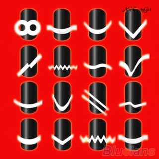 [mytr nai.d] 48 unids/hoja diy 18 estilo francés manicura uñas arte consejos cinta adhesiva guía plantilla