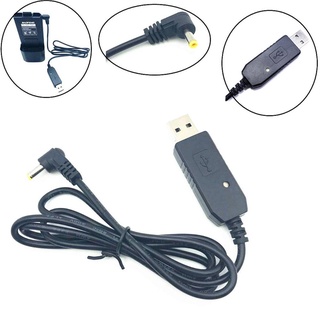 [1.25] Cable Cargador USB Con Luz Indicadora Para Walkie Talkie Para BaoFeng UV-5R (1)