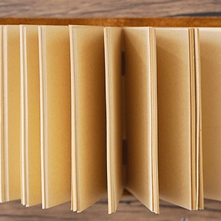 libro de diario de cuero grueso 400p 165mmx115mmx40mm papel en blanco cuaderno de bocetos banda hecha a mano (8)