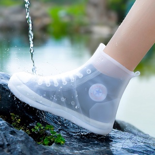 impermeable zapatos cubierta protección ambiental reutilizable antideslizante motocicleta lluvia bota impermeable silicona elástico