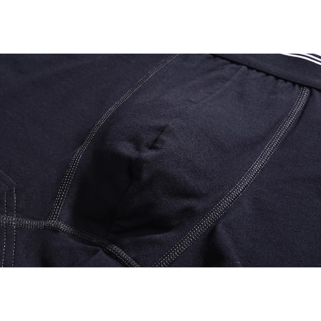 Ropa interior de algodón para hombre clásica boxeadores suaves pantalones cortos (8)