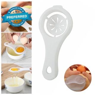 Separador de yema de clara de huevo herramienta de grado alimenticio de huevo para hornear Gadgets herramientas de huevo de cocina divisor de huevo T9J5