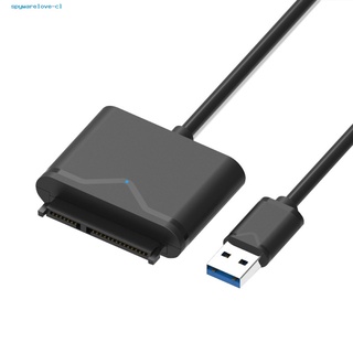 spywarelove- SATA to USB 3.0 2.5/3.5 inch HDD SSD External Hard Drive Converter Cable Adapter