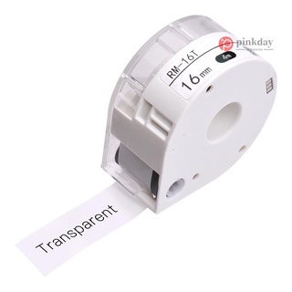 Makeid 1 rollo transparente adhesivo etiqueta de papel térmico impresora de papel impermeable nombre precio de código de barras etiqueta de almacenamiento etiqueta adhesiva cinta adhesiva para T7 portátil fabricante de etiquetas Machine0