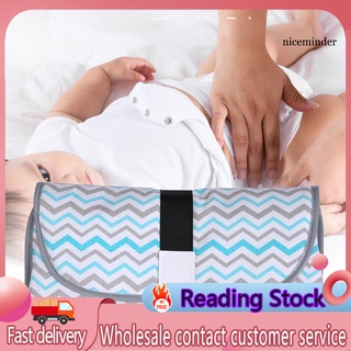 Nice_Changing almohadilla ajustable hebilla transpirable higroscópica bolsa de pañales ajustable cubierta de pañales para bebé