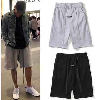 FEAR OF GOD European and American high street fashion brand streamer shorts men's loose five-point pants FOG middle pants