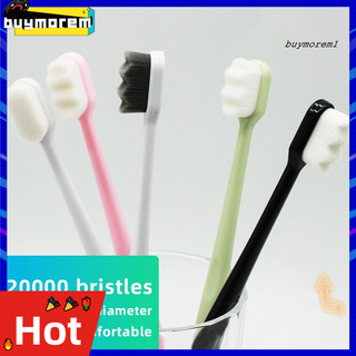 buyme cepillo de dientes/cepillo de dientes de limpieza oral ultrafino/suministros de cuidado dental