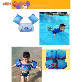 [super] anillo de natación de dibujos animados para surf, piscina, bebé, natación, chaleco salvavidas (8)