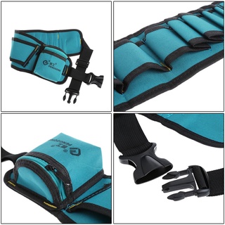 🔥 CVIK Multi-Pockets Waist Utility Belt Organizer Bag Tool Slot Screwdriver Carry Case (8)