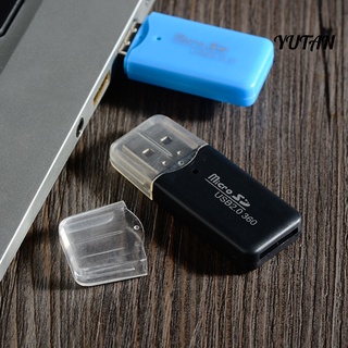 Mini adaptador portátil USB 2.0 de alta velocidad Micro TF lector de tarjetas de memoria (4)