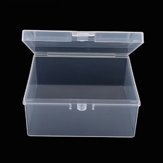 HOME Transparent Storage Box Organizer Case Jewelry Beads Container Tools Accessorie .