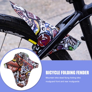 FENDER [elfi] guardabarros de rueda trasera delantera para bicicleta de bicicleta mtb bicicleta de carretera guardabarros fijo