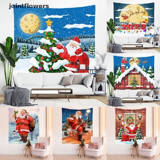 Jtmy - tapiz de navidad para colgar en la pared, fondo, salón, dormitorio, fiesta, decoración JTT