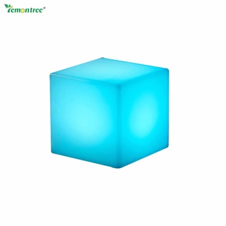 M4-LED Light Cube Lamp Rechargeable LED Cube Light Mood Lamp with Remote Control Color Changing Nigh