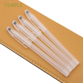 temple simple styple bolígrafo shell plástico cubierta de gel pluma shell oficina escritura suministros estudiantes papelería transparente