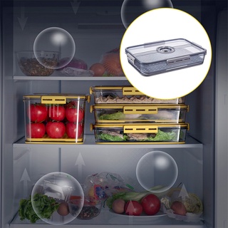 Freezer Food Containers with Airtight Lids & Drain Tray