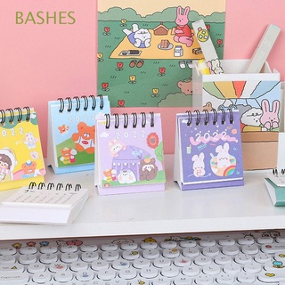 BASHES Simple Mini Desk Calendar 2022 Creative 2022 Desktop Decoration 2022 Calendar Cute Mini Calendar Book Student Stationery Dual Daily Scheduler Table Planner Calendar Planner ins Table Calendar