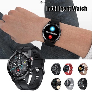 L16 Professional Sports Smart Watch IP68 Waterproof Round Dial ECG PGG Heart Rate Sleep Monitor for Android iOS