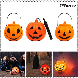 creativo halloween calabaza linterna, halloween calabaza caramelo contenedor niños truco o tratar bolsas