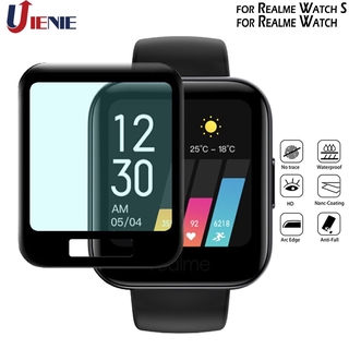 Protector de película protectora 3D suave para Realme Watch S/Realme Watch cubierta completa protectores de pantalla Smartwatch accesorios