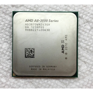 Amd A8-Series A8-3870K 3 GHz Quad-Core CPU procesador AD3870WNZ43GX Socket FM1