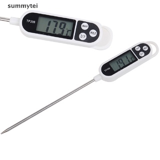 summytei digital termómetro de cocina para carne agua leche cocina alimentos sonda herramientas de barbacoa cl
