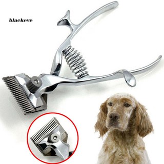 [Bla.Lfq] Mesin Rambut tipo tradicional Manual de acero para mascotas, perro, aseo, cortador de pelo para hombres (1)