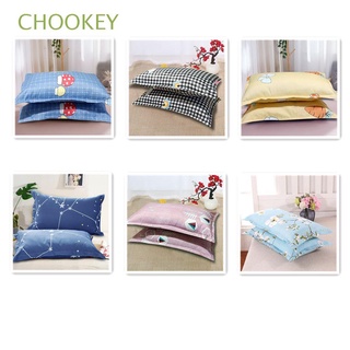 chookey 2 fundas de almohada de moda dormitorio floral fundas de almohada suministros de cama funda de cojín hogar suave multicolor