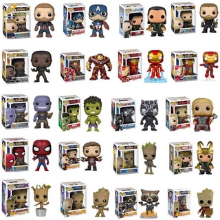Funko Pop Marvel Avengers 4 Capitán América Iron Man Spider Man Thor Thanos Figura Figura (1)