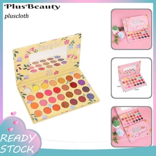 <Pluscloth> Multicolor Eyeshadow Palette 28-color Glitter Eye Shadow Palette Non-caking for Girl