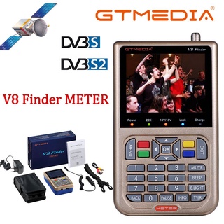 v8 finder medidor satfinder digital satélite finder dvb s/s2/s2x hd 1080p receptor de señal de tv receptor sat decodificador localizador