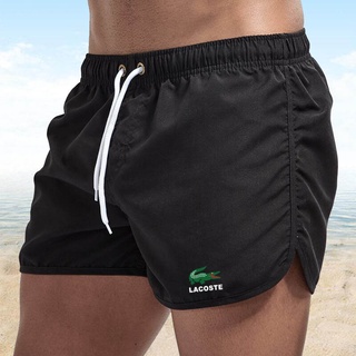LACOSTE-Pantalones Cortos Para Hombre , Playa , Secado Rápido , Running , Gimnasio , M-3Xl 0133