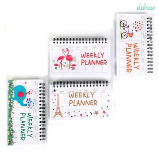 Dahua cuaderno/planificador Semanal planificador con dibujo/cuaderno/diario