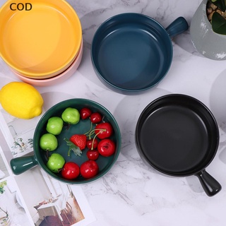 [COD] Nordic Ceramic Salad Bowl Breakfast Cereal Fruit Bowl Microwave Oven Special HOT