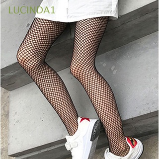 LUCINDA1 Black Stockings Kids Pantyhose Fishnet Stockings Fashion Mesh Baby Girls Tights