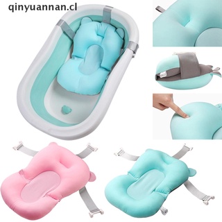 【qinyuannan】 Baby Shower Bathtub Net Pad Floating Newborn 0-2 Year Old Supplies Rack Mat CL (1)