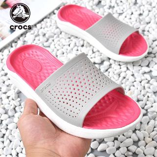 Crocs Literide zueco 100% Unisex Basic Crocs Flip Flop sandalias Selipar