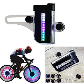 Luces de seguridad brillantes para ciclismo de bicicleta luces de llanta para abrir y cerrar llanta de neumático luz de radio LED