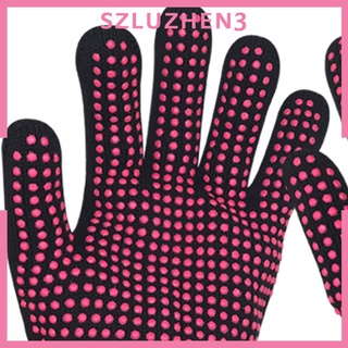 [SmartHome] 2 paquetes de guantes resistentes al calor guantes de dedo duraderos para rizador de pelo (4)