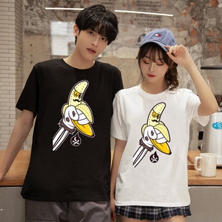 Pareja de dibujos animados pareja blusa camiseta de verano de manga corta camiseta Unisex Tops 6302