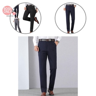[roseonlypink] pencial pantalones primavera traje pantalones casual hombres pantalones rectos para el trabajo