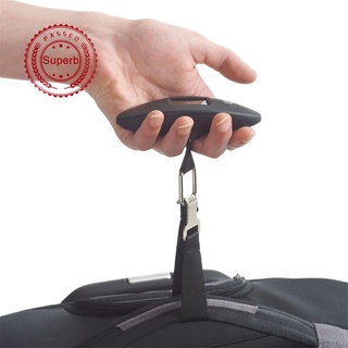 Báscula Digital Portátil De viaje De 40kg Para maleta equipaje con Escala De Peso A2G7