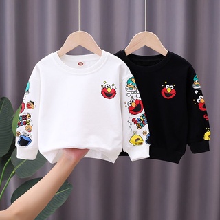 [suéter de niños]2021 nueva ropa de niños coreano super guapo niño bebé primavera y otoño niños camiseta de manga larga tops