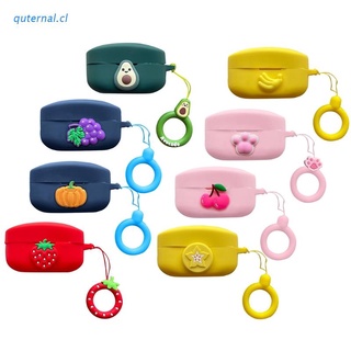 QUT Bluetooth-compatible Earphone Protective Case Silicone Carrying Cover for WF-1000XM4 Bags