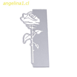 angelina1 elegante forma de rosa de corte de troquel de acero al carbono recortes álbum de recortes en relieve hueco hecho a mano diy para decoración de tarjeta plantilla de papel artesanía álbum plantilla